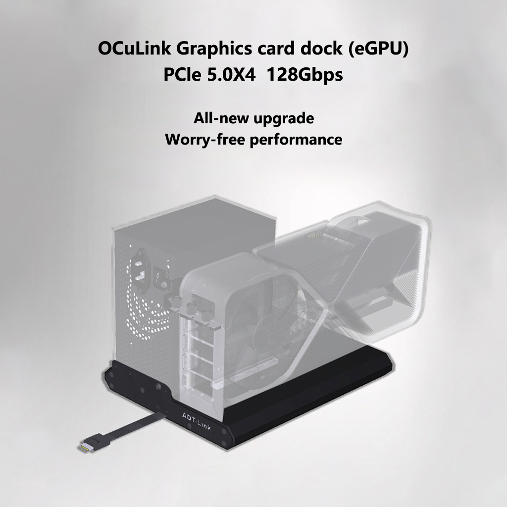 Oculink Egpu Dock Graphics Card - OCuLink PCIe 5.0 Externe GPU Dock