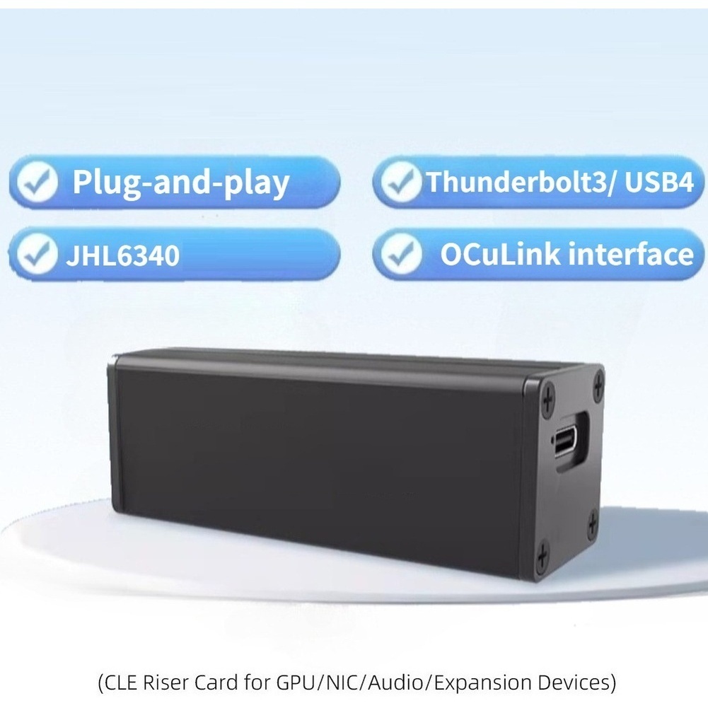 T3 OCuLink Thunderbolt3 USB4-a - Oculink Egpu Dock Graphics Card recensie en prijs