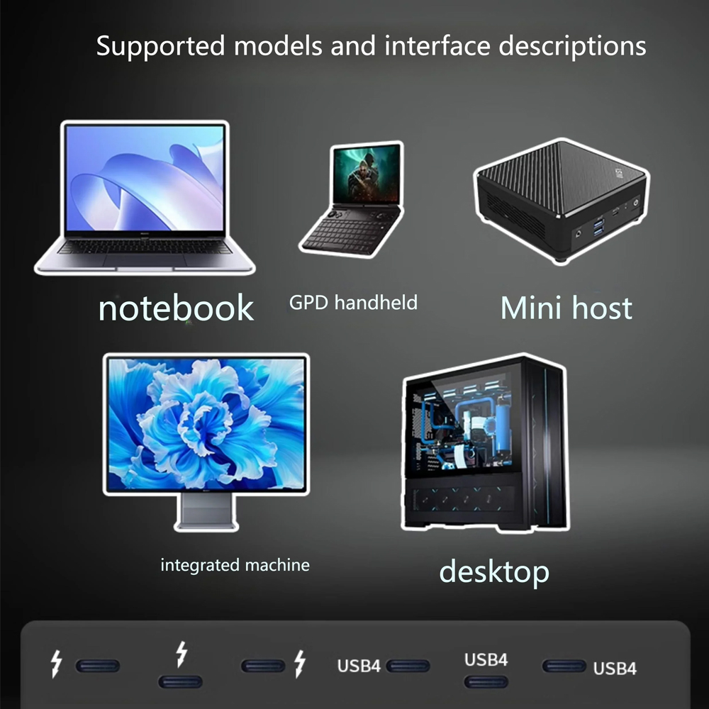 Oculink Thunderbolt USB4 Adapt - Oculink Egpu Dock Graphics Card recensie en prijs
